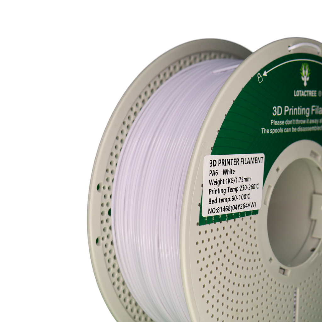 Nylon/PA6 EASE - Snowy White - 1Kg - Bobina - Lotactree