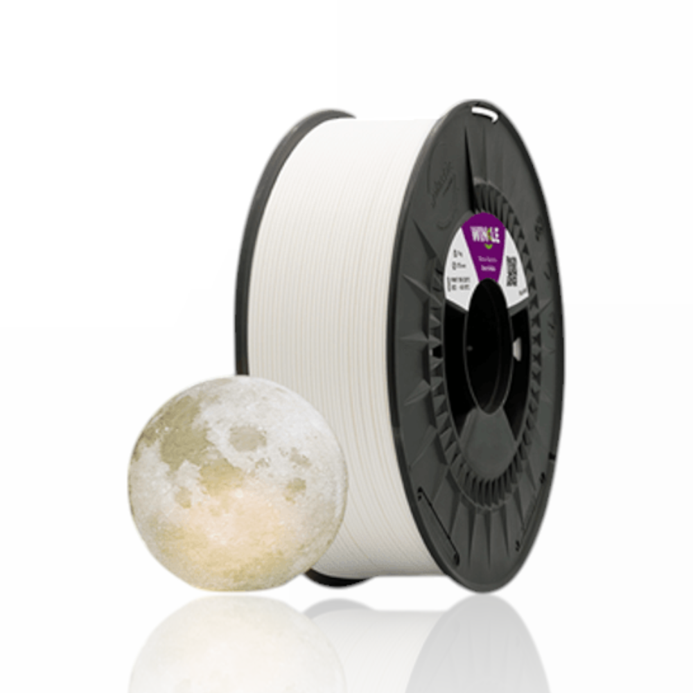 PLA HD - Blanco Fantasma / Ghost White (Litophane) - 1Kg - Bobina - Winkle