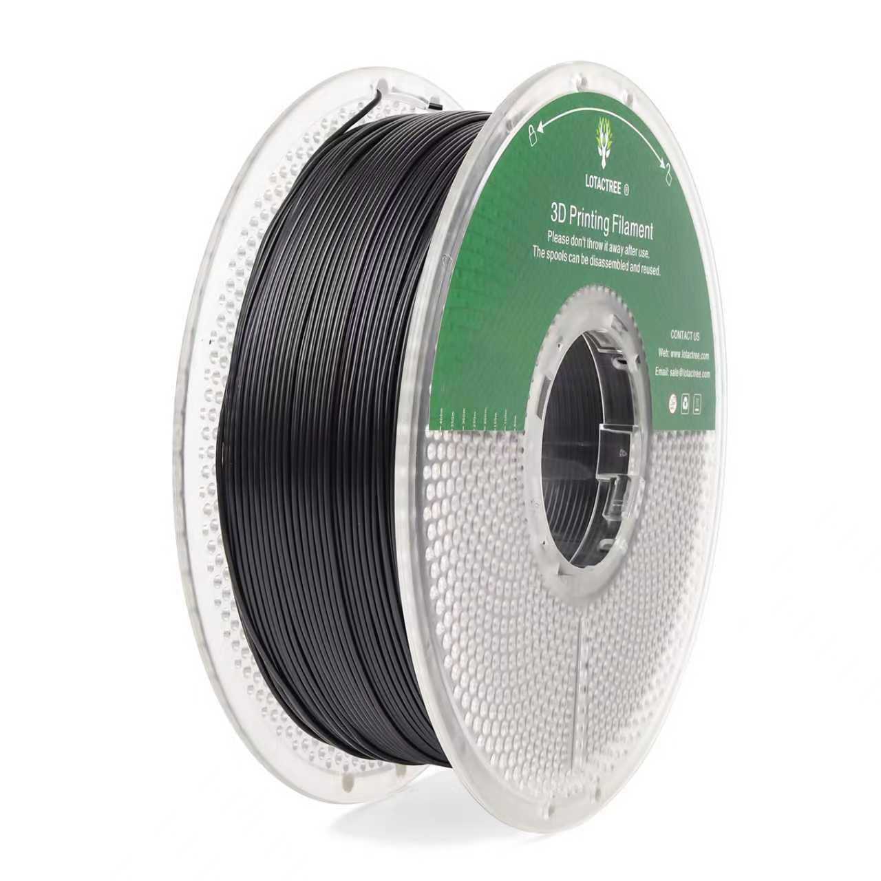 ABS - Black - 1Kg - Bobina - Lotactree