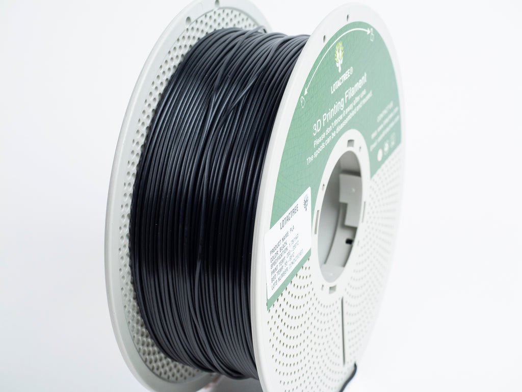 PLA - Black - 1Kg - Bobina - Lotactree