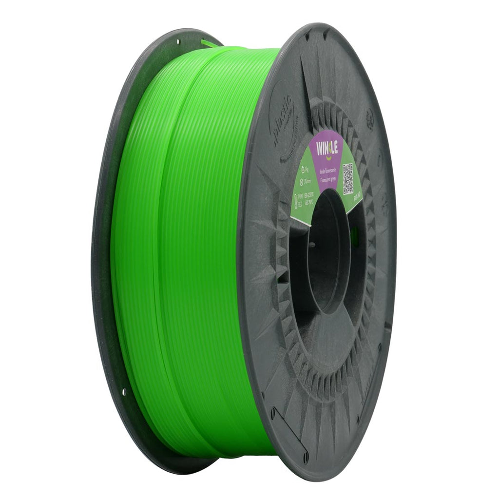 PLA HD - Verde Electrico / Electric Green - 1Kg - Bobina - Winkle
