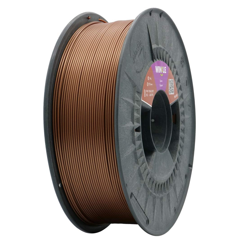 PLA HD - Cobre / Copper - 1Kg - Bobina - Winkle