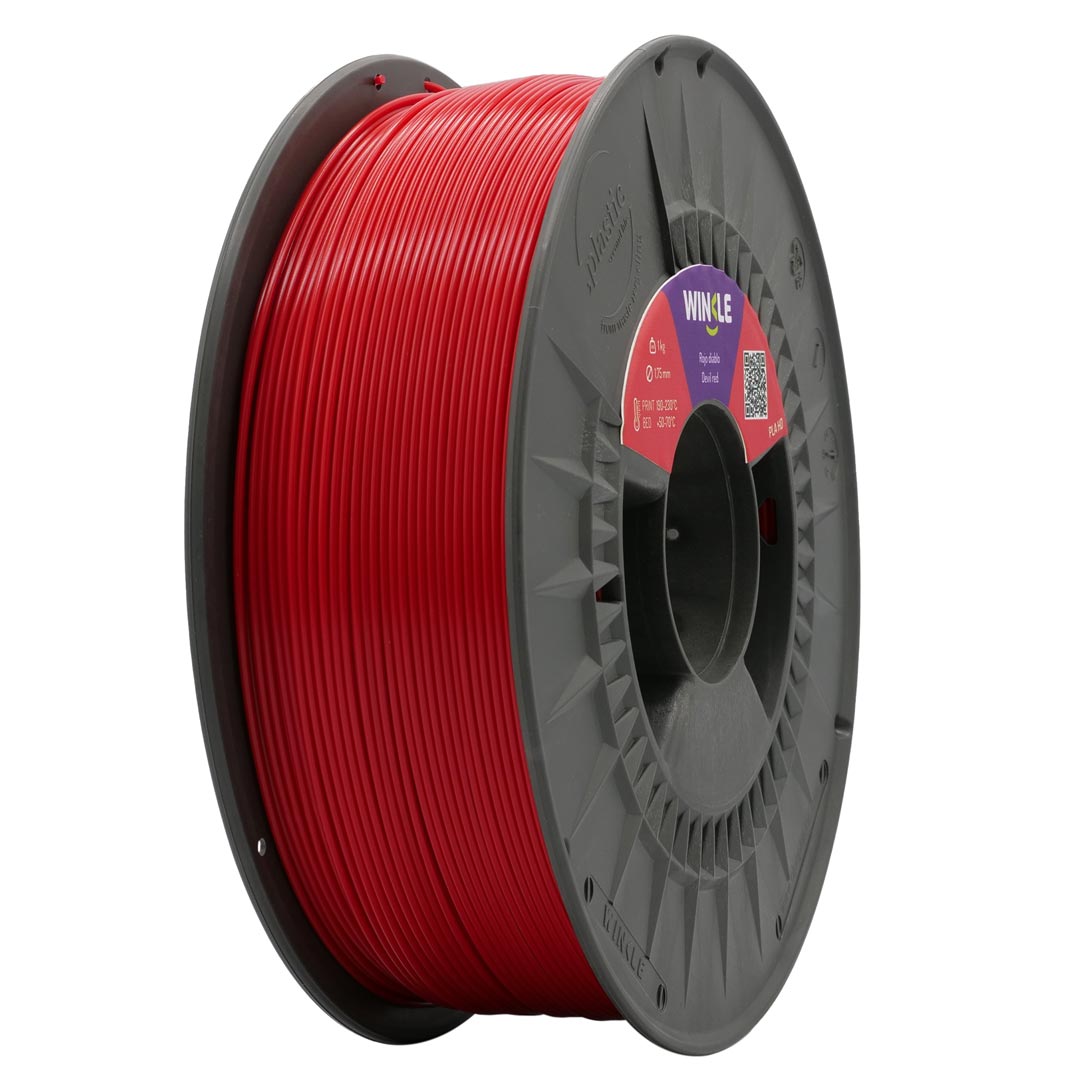 PLA HD - Rojo Diablo / Devil Red - 1Kg - Bobina - Winkle