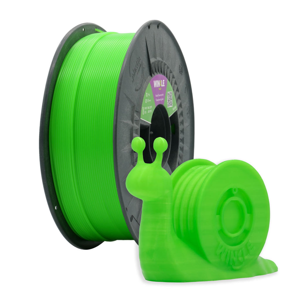PLA HD - Verde Electrico / Electric Green - 1Kg - Bobina - Winkle