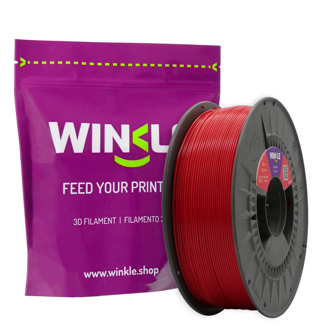 PLA HD - Rojo Diablo / Devil Red - 1Kg - Bobina - Winkle