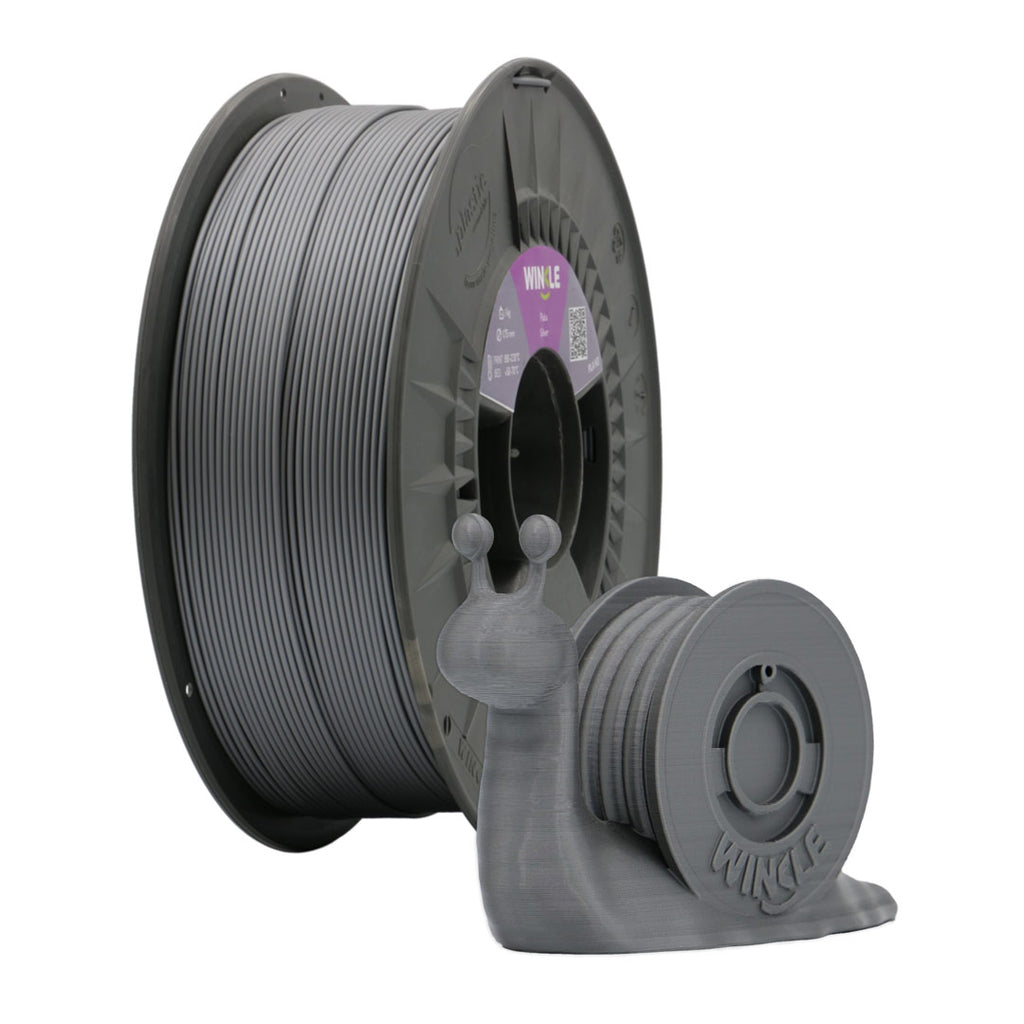 PLA HD - Plata / Silver - 1Kg - Bobina - Winkle