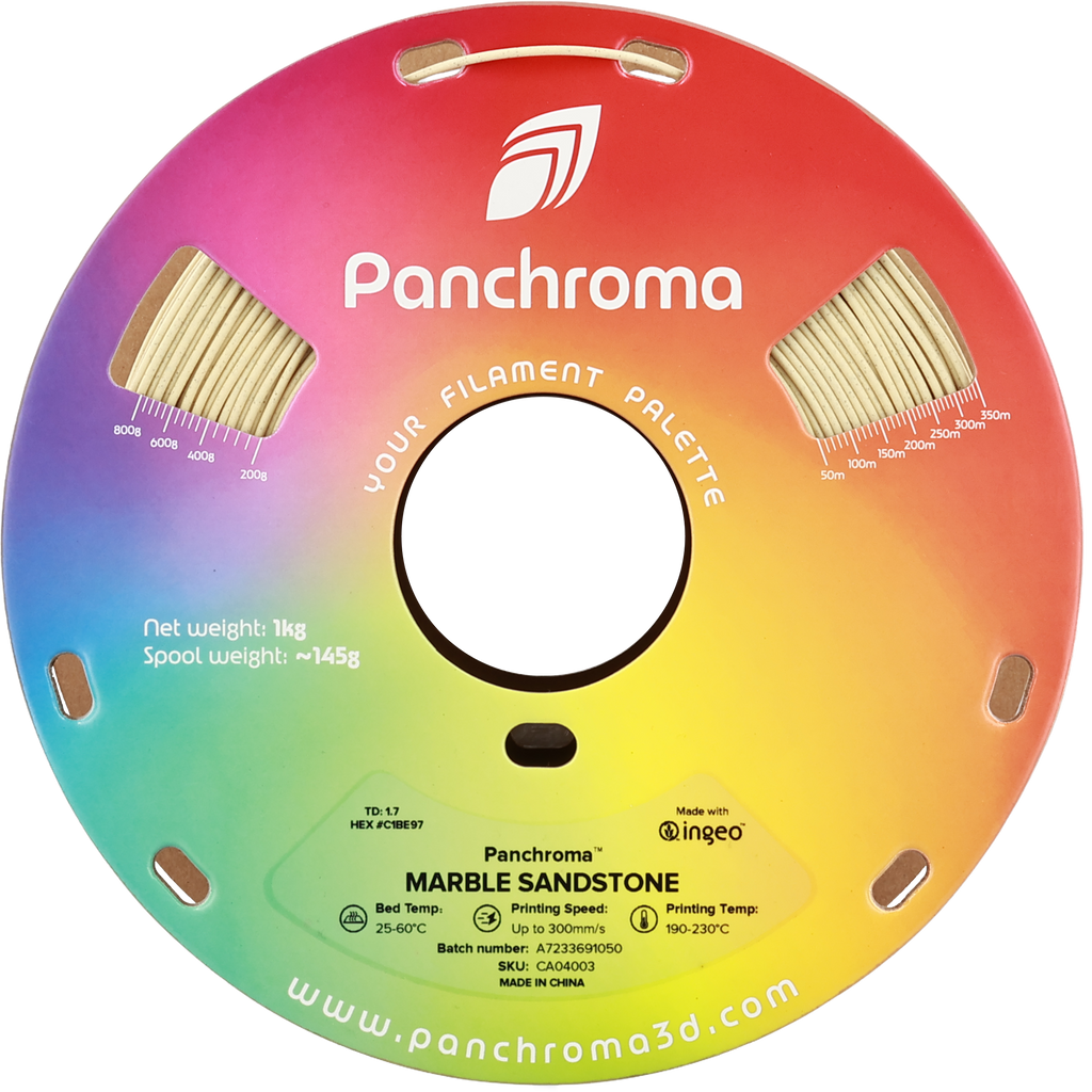 PLA Marble - Sandstone - 1Kg - Bobina - Polymaker Panchroma