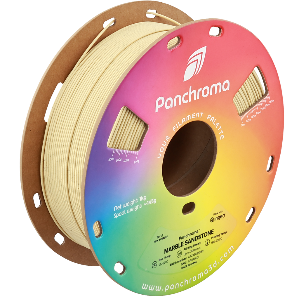 PLA Marble - Sandstone - 1Kg - Bobina - Polymaker Panchroma
