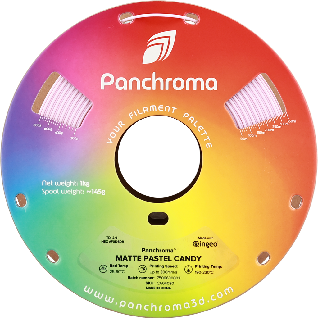 PLA Matte Pastel - Candy - 1Kg - Bobina - Polymaker Panchroma