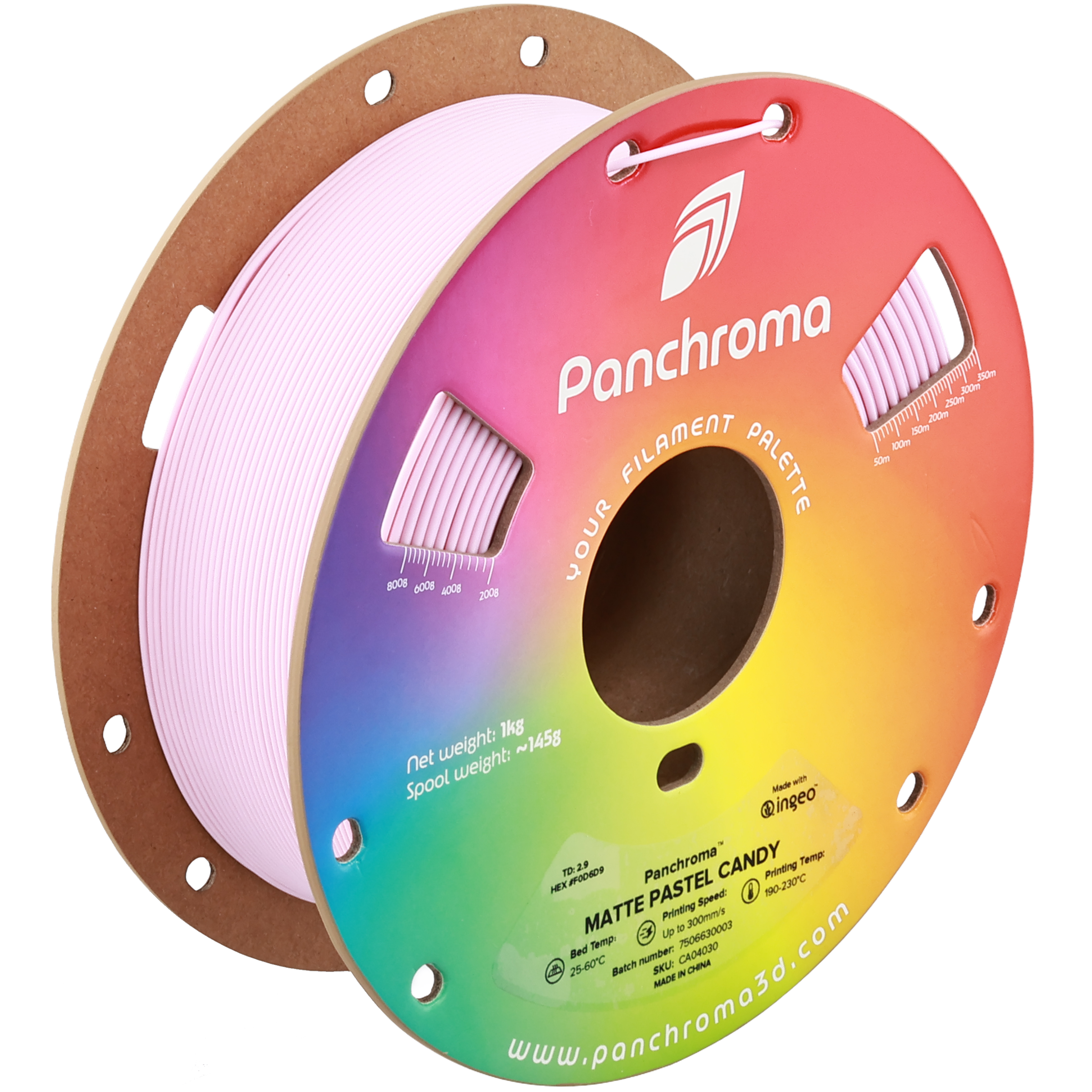 PLA Matte Pastel - Candy - 1Kg - Bobina - Polymaker Panchroma