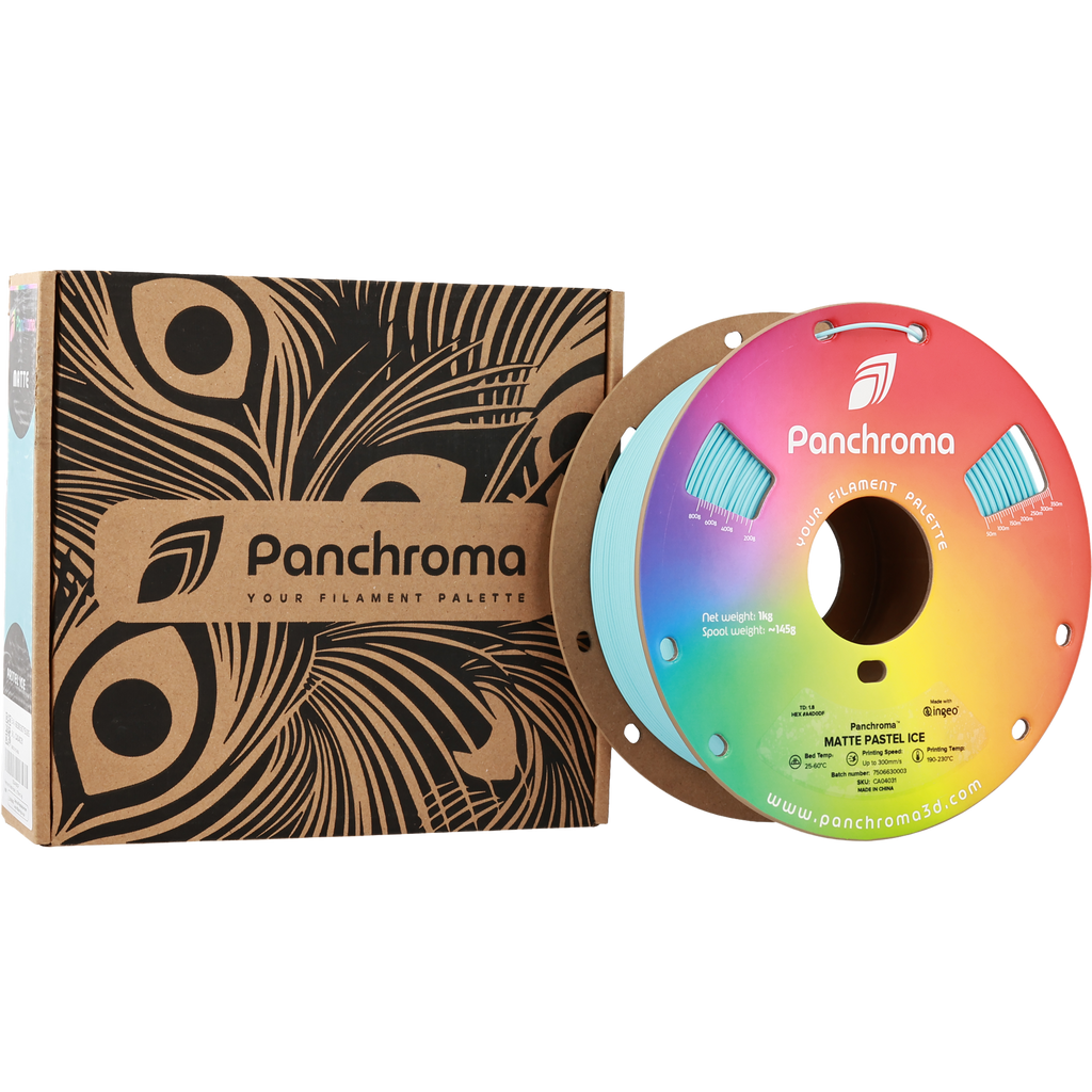 PLA Matte Pastel - Ice - 1Kg - Bobina - Polymaker Panchroma