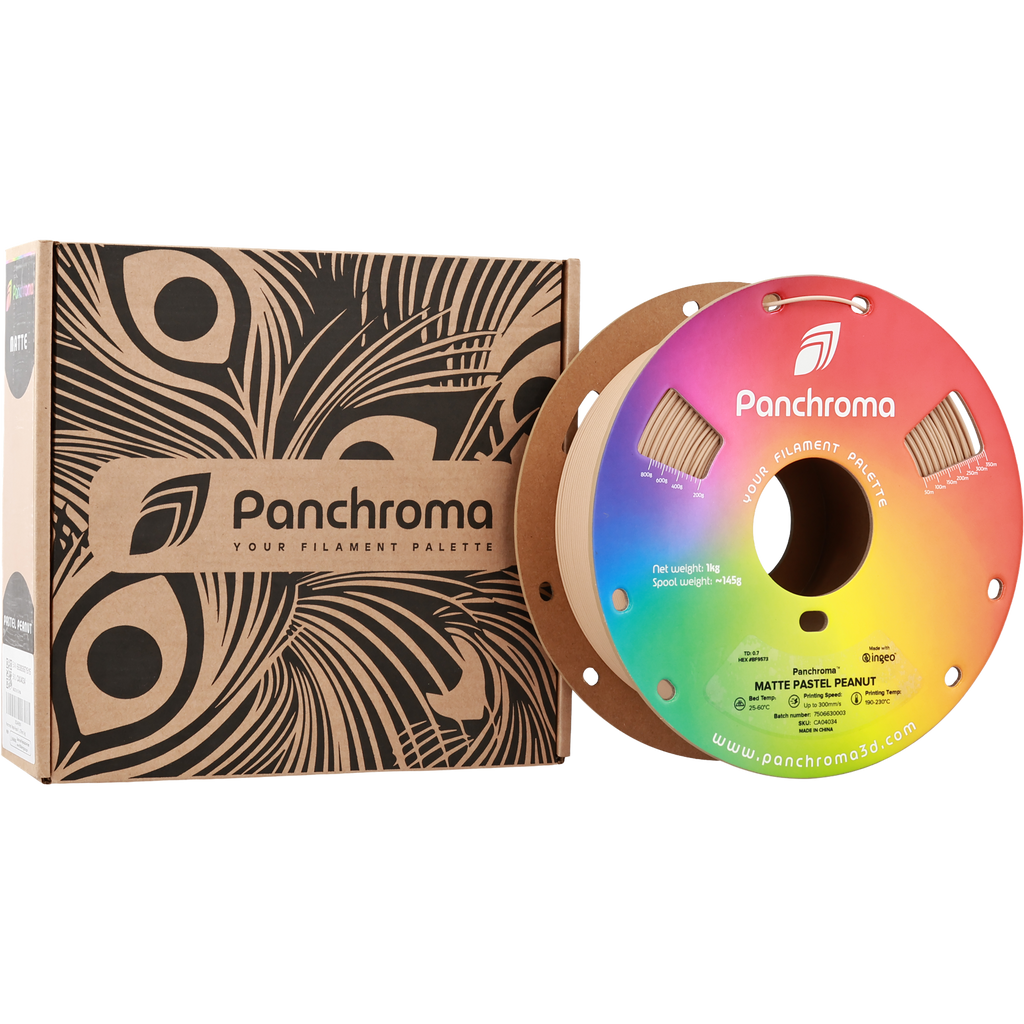 PLA Matte Pastel - Peanut - 1Kg - Bobina - Polymaker Panchroma