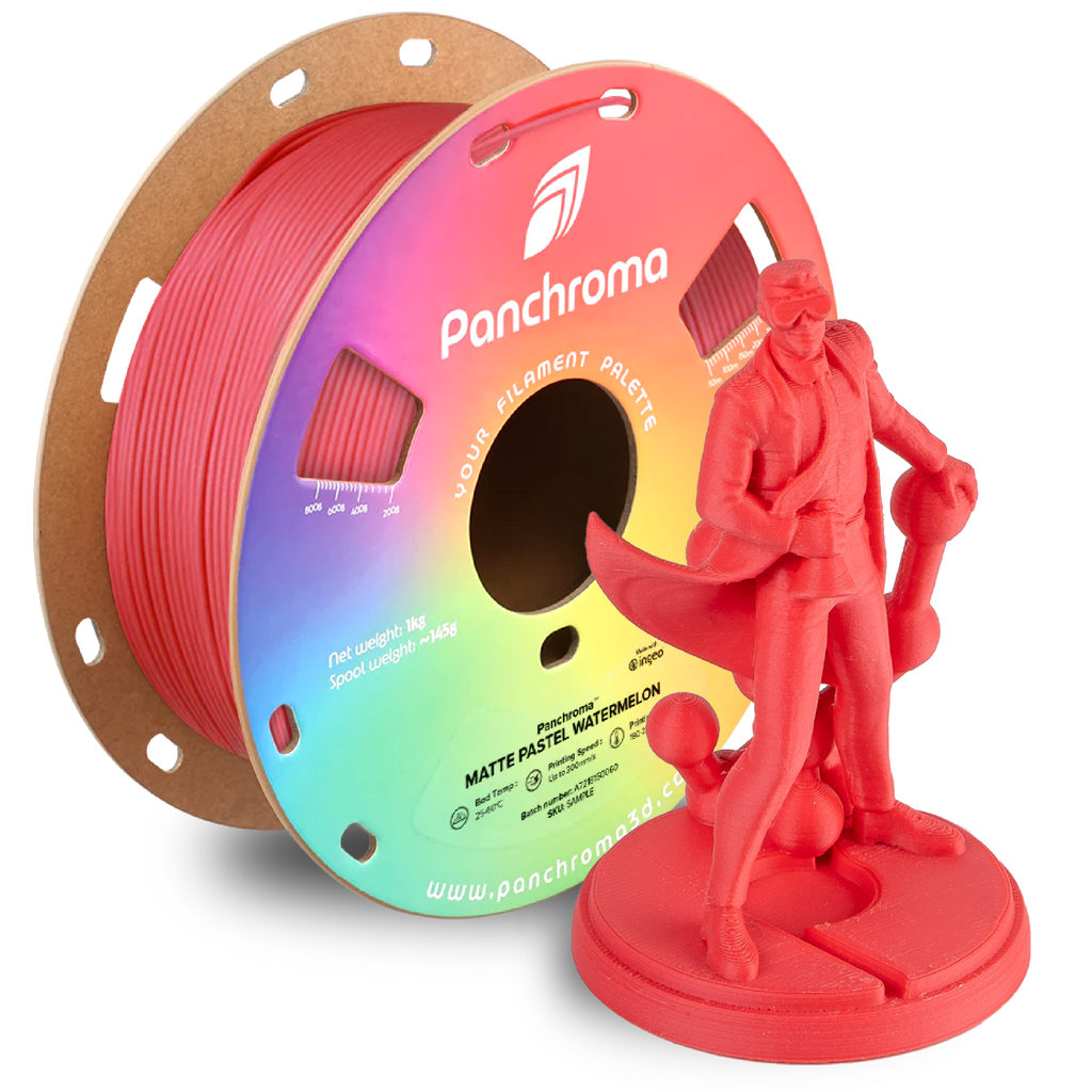 PLA Matte Pastel - Watermelon - 1Kg - Bobina - Polymaker Panchroma