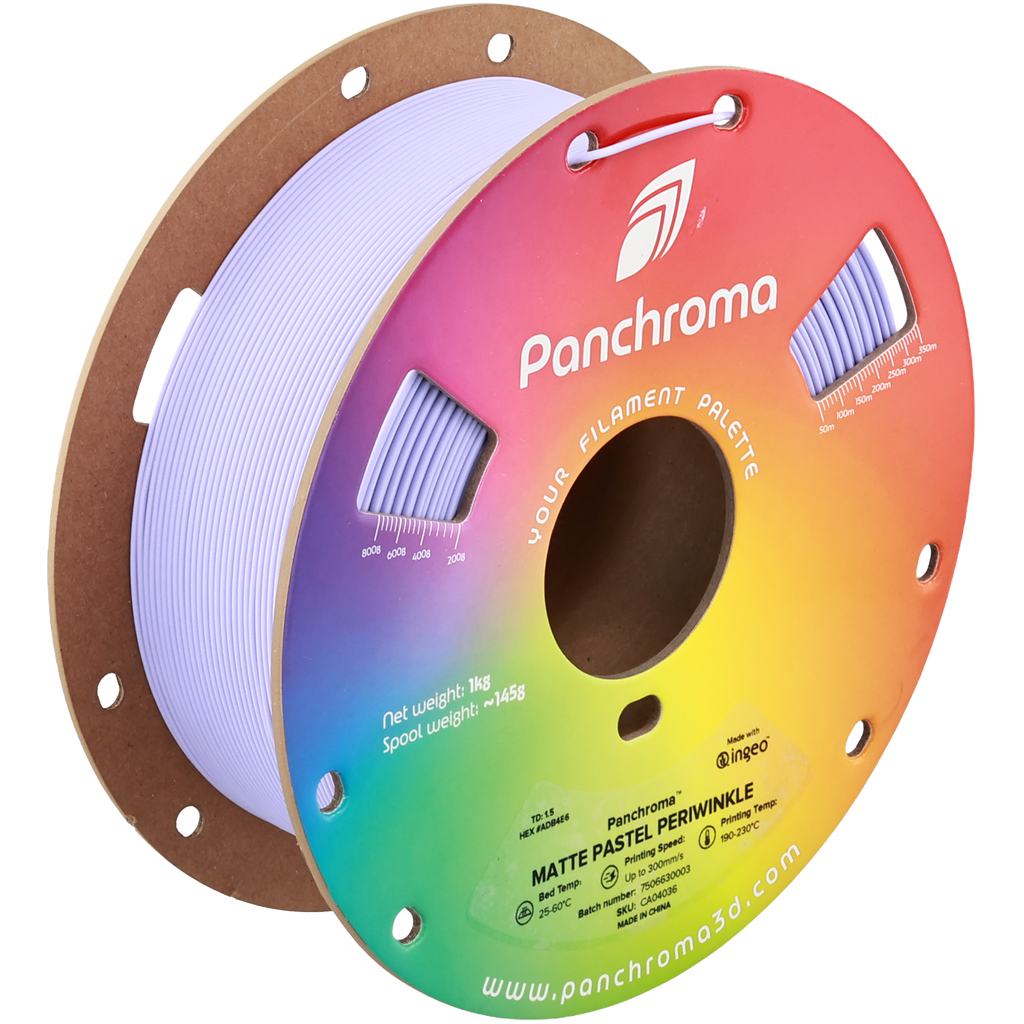 PLA Matte Pastel - Periwinkle - 1Kg - Bobina - Polymaker Panchroma