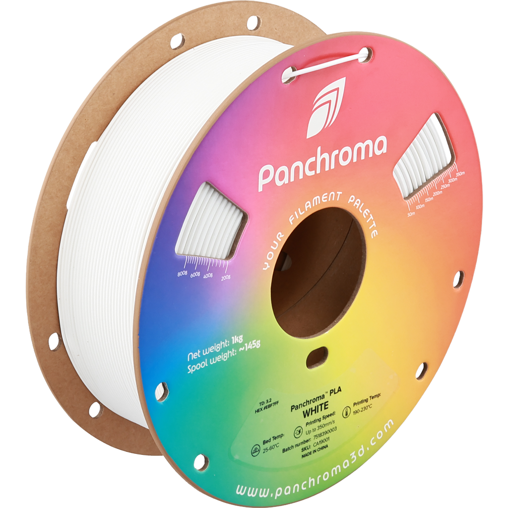 PLA Basic - White - 1Kg - Bobina - Polymaker Panchroma