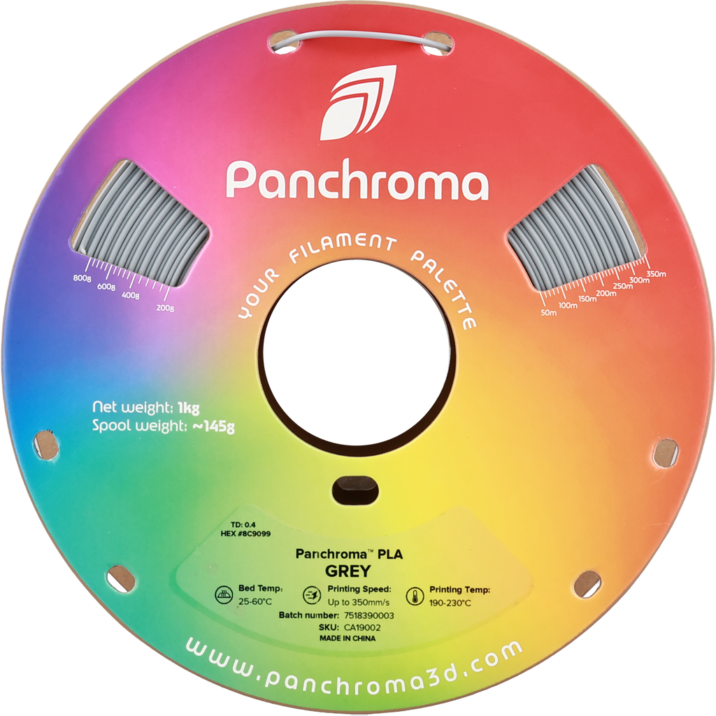 PLA Basic - Grey - 1Kg - Bobina - Polymaker Panchroma