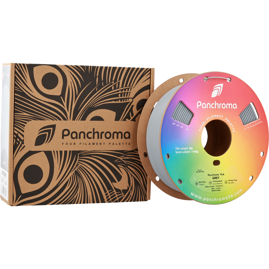 PLA Basic - Grey - 1Kg - Bobina - Polymaker Panchroma