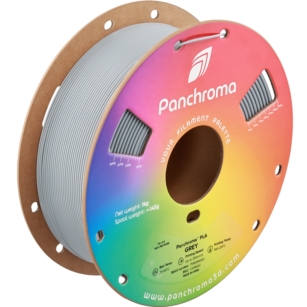 PLA Basic - Grey - 1Kg - Bobina - Polymaker Panchroma