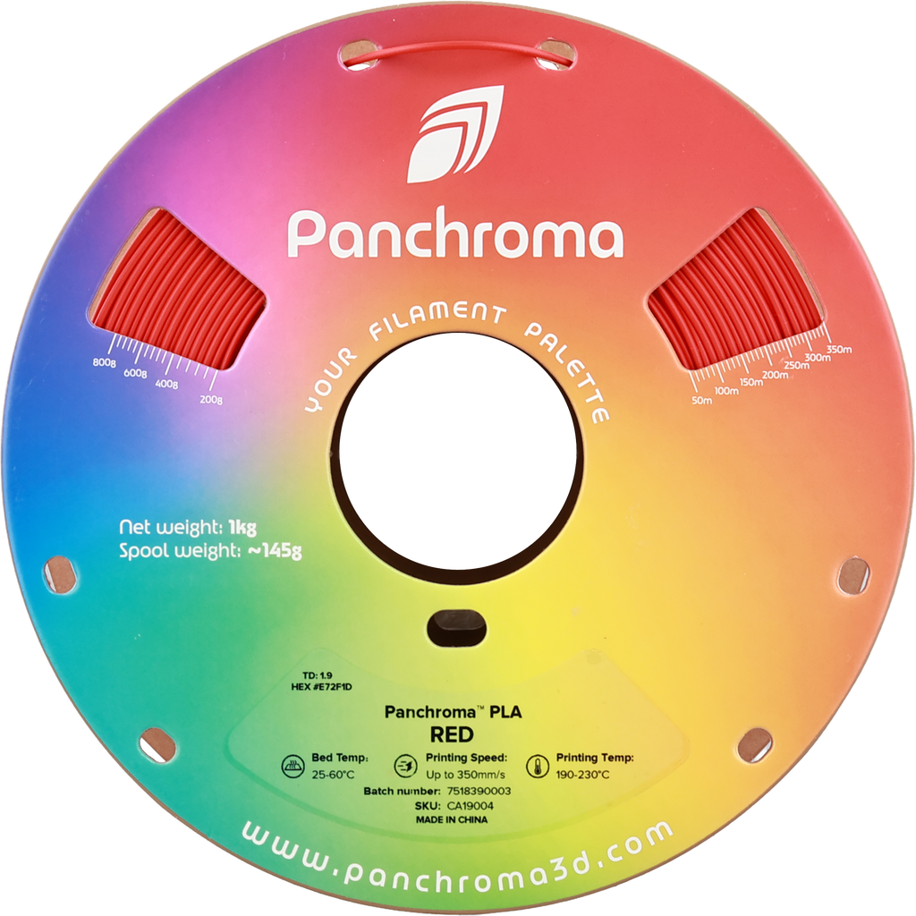 PLA Basic - Red - 1Kg - Bobina - Polymaker Panchroma