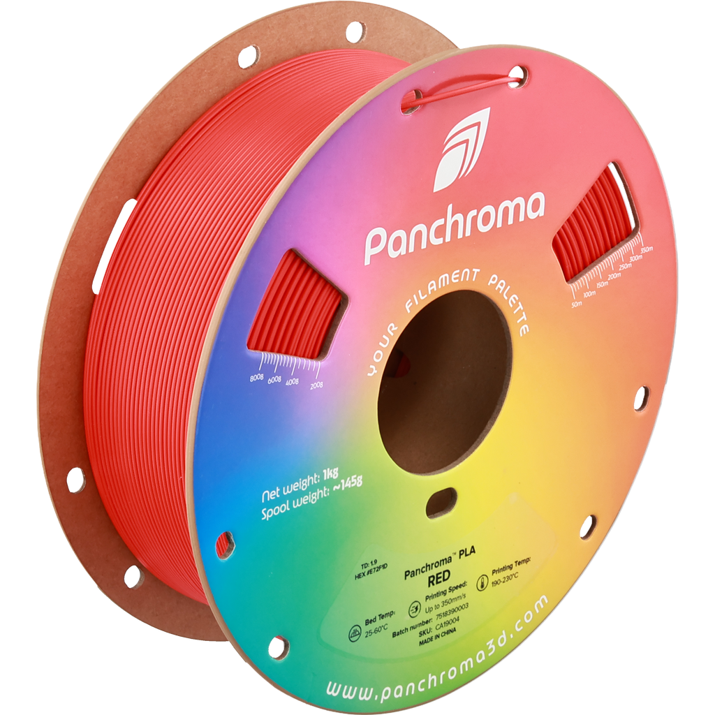 PLA Basic - Red - 1Kg - Bobina - Polymaker Panchroma