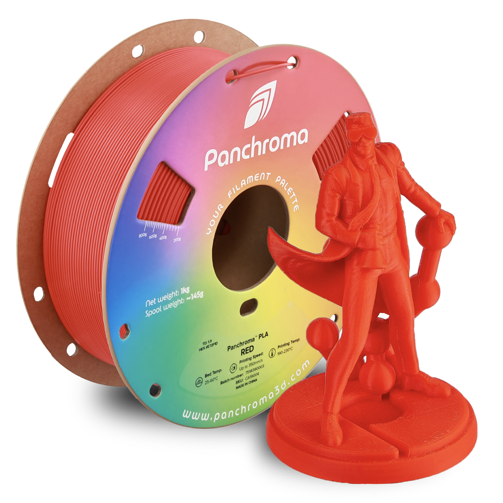 PLA Basic - Red - 1Kg - Bobina - Polymaker Panchroma