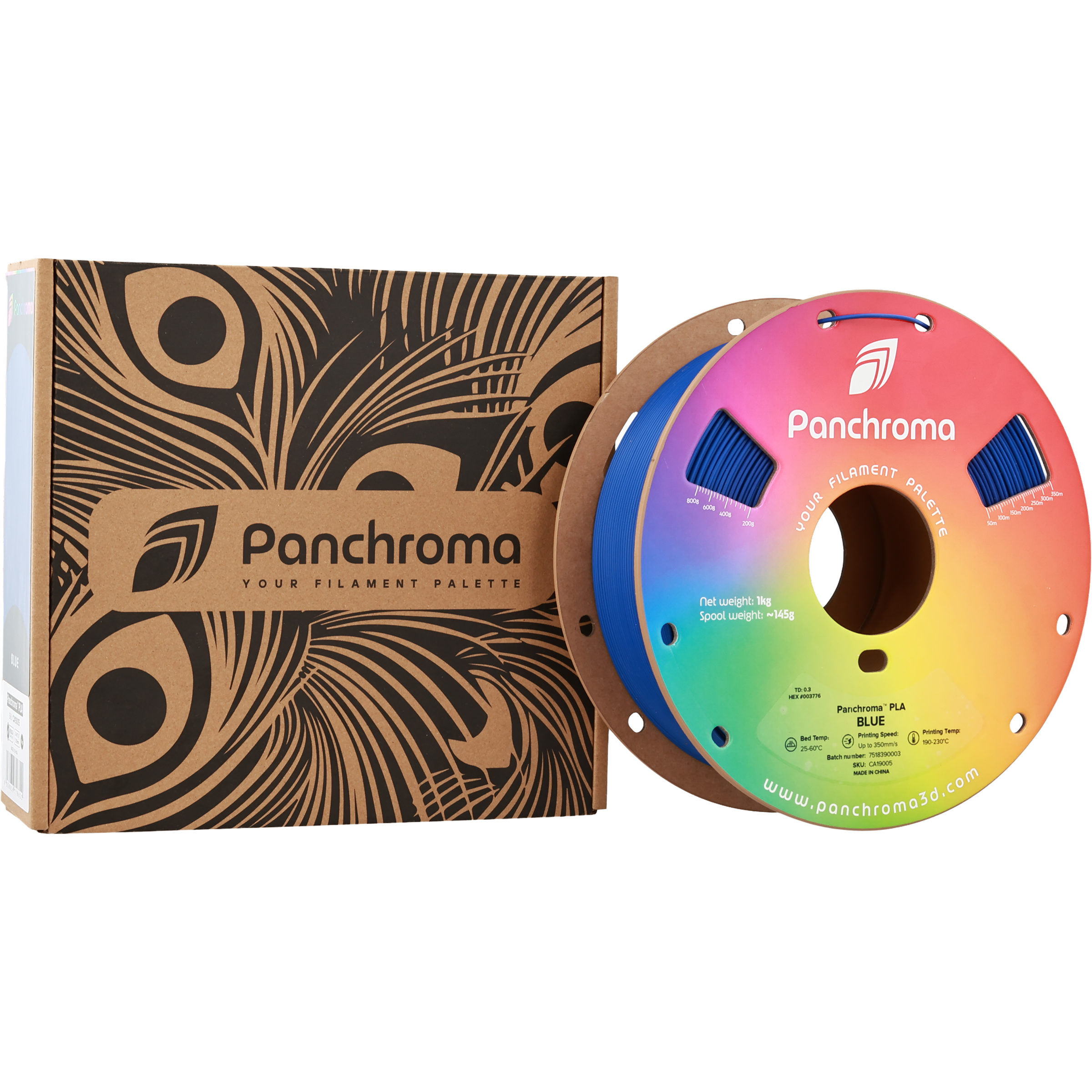 PLA Basic - Blue - 1Kg - Bobina - Polymaker Panchroma