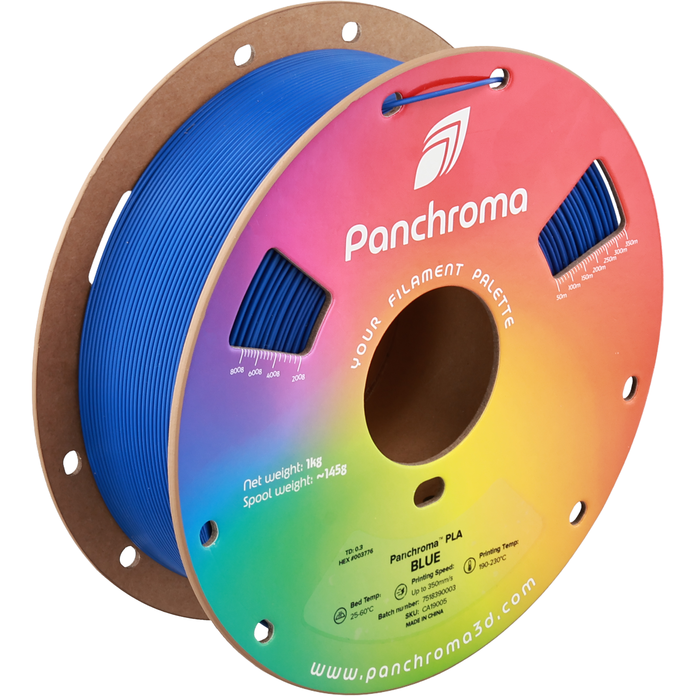 PLA Basic - Blue - 1Kg - Bobina - Polymaker Panchroma