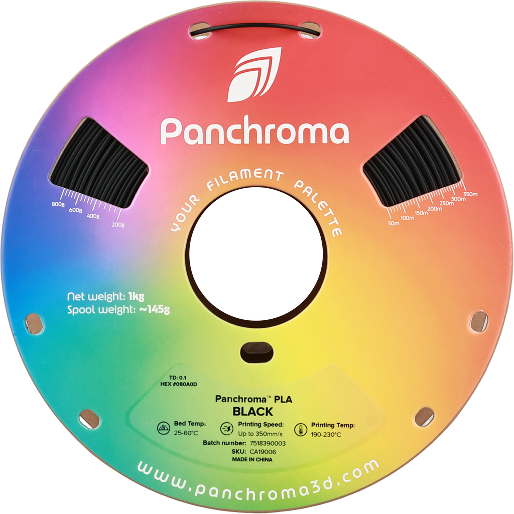 PLA Basic - Black - 1Kg - Bobina - Polymaker Panchroma