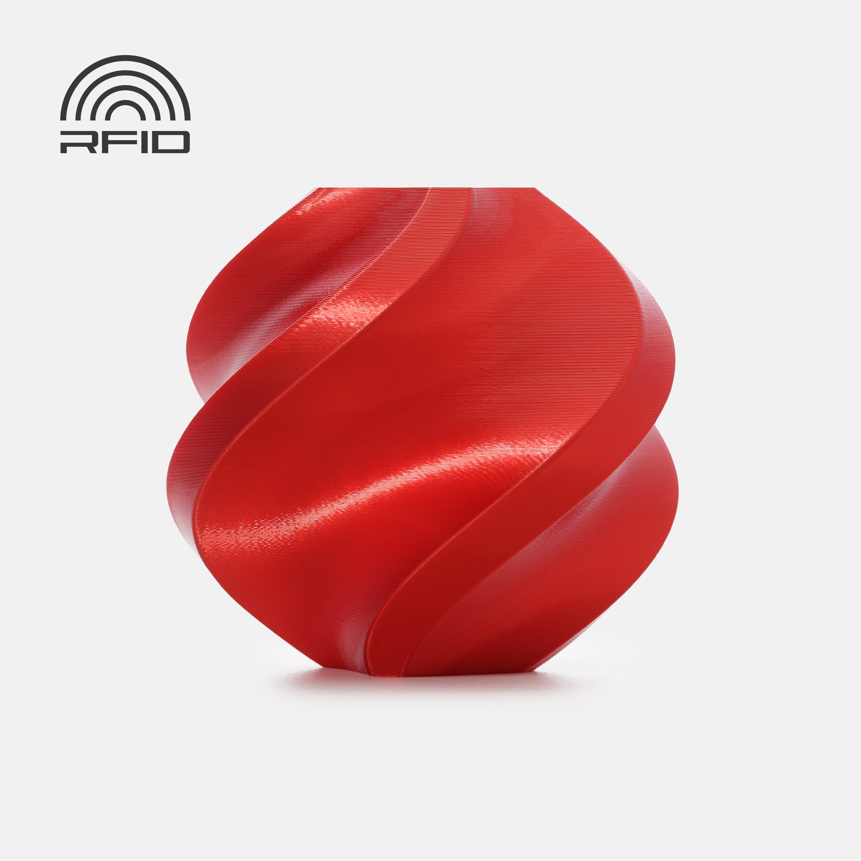 PLA Silk+ - Candy Red - 1Kg - Bobina - Bambu Lab