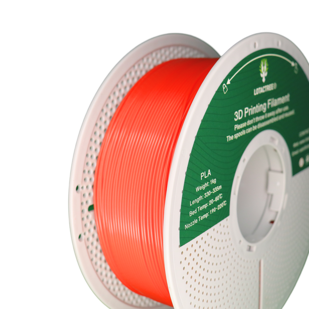 PLA - Red - 1Kg - Bobina - Lotactree