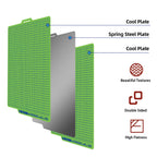 Cold Plate Grid 257×257 mm – Bambu Lab X1 / P1 / P2 / X2 / A1