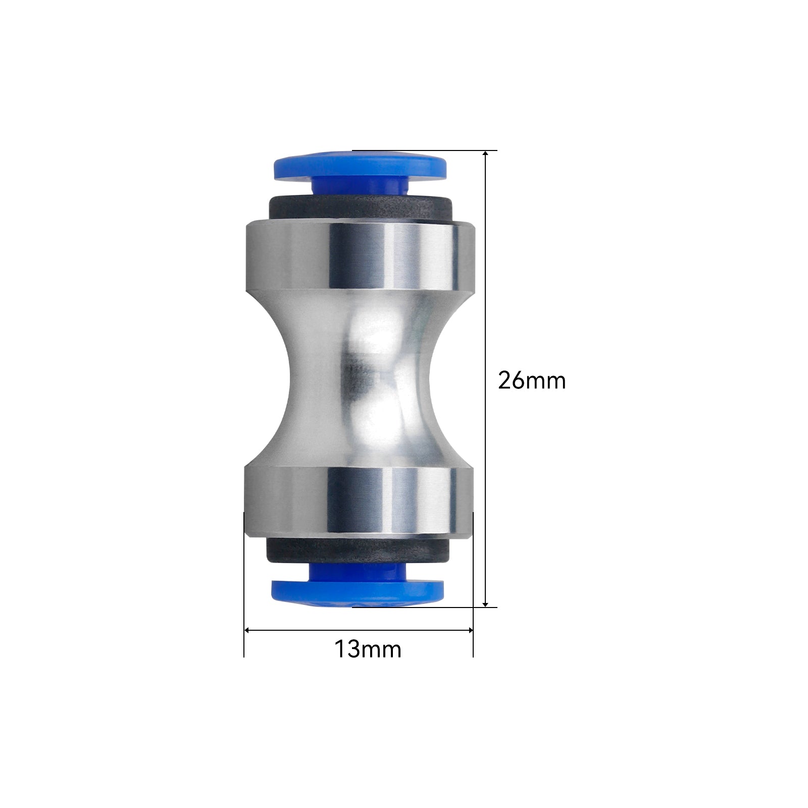Conector Metálico Pneumático PTFE Compatível com Bambu Lab P1P / P1S / X1 / X1C / X1E
