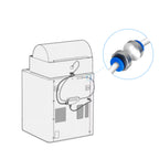 Conector Metálico Pneumático PTFE Compatível com Bambu Lab P1P / P1S / X1 / X1C / X1E