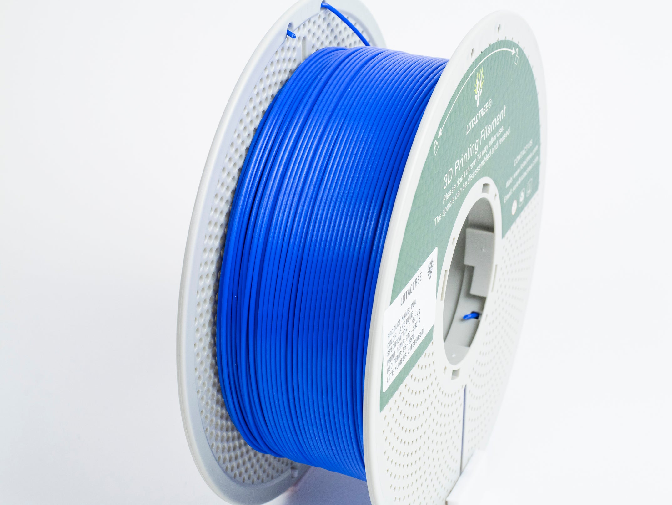 PLA - Lake Blue - 1Kg - Bobina - Lotactree