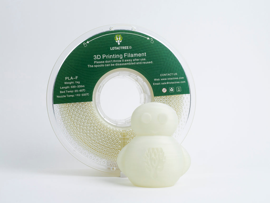 PLA-F Luminous - Green - 1Kg - Bobina - Lotactree