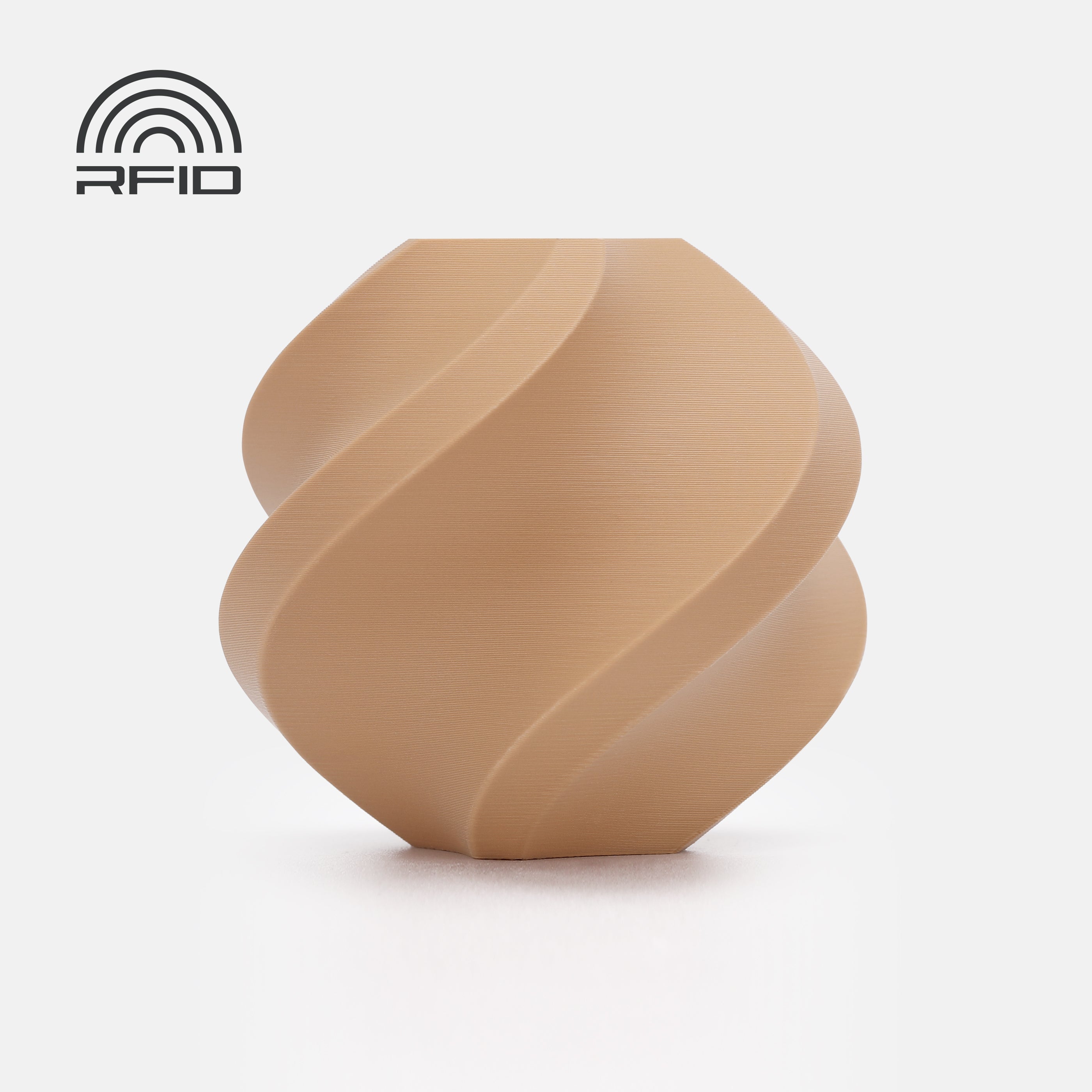 PLA Matte - Caramel - 1Kg - Refill - Bambu Lab