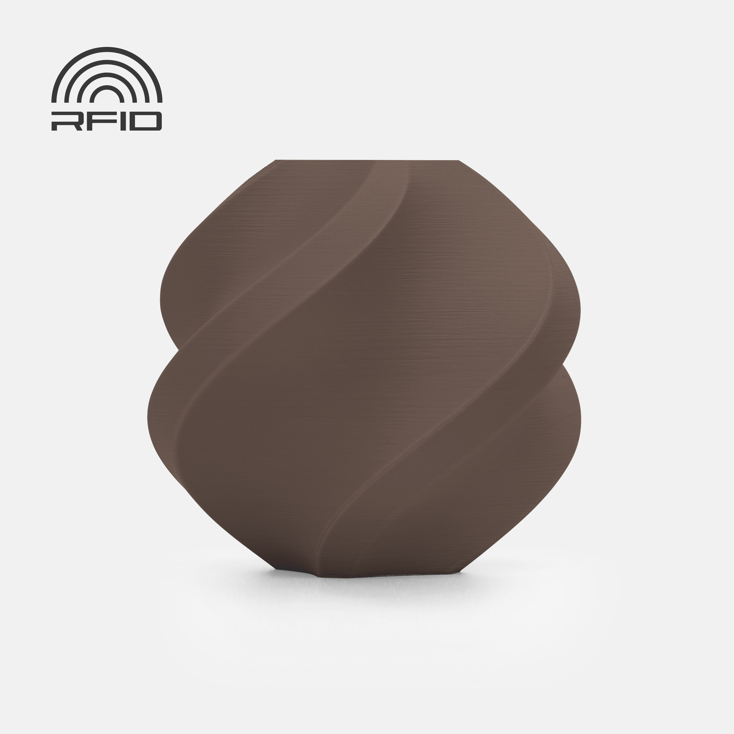 PLA Matte - Dark Brown - 1Kg - Refill - Bambu Lab