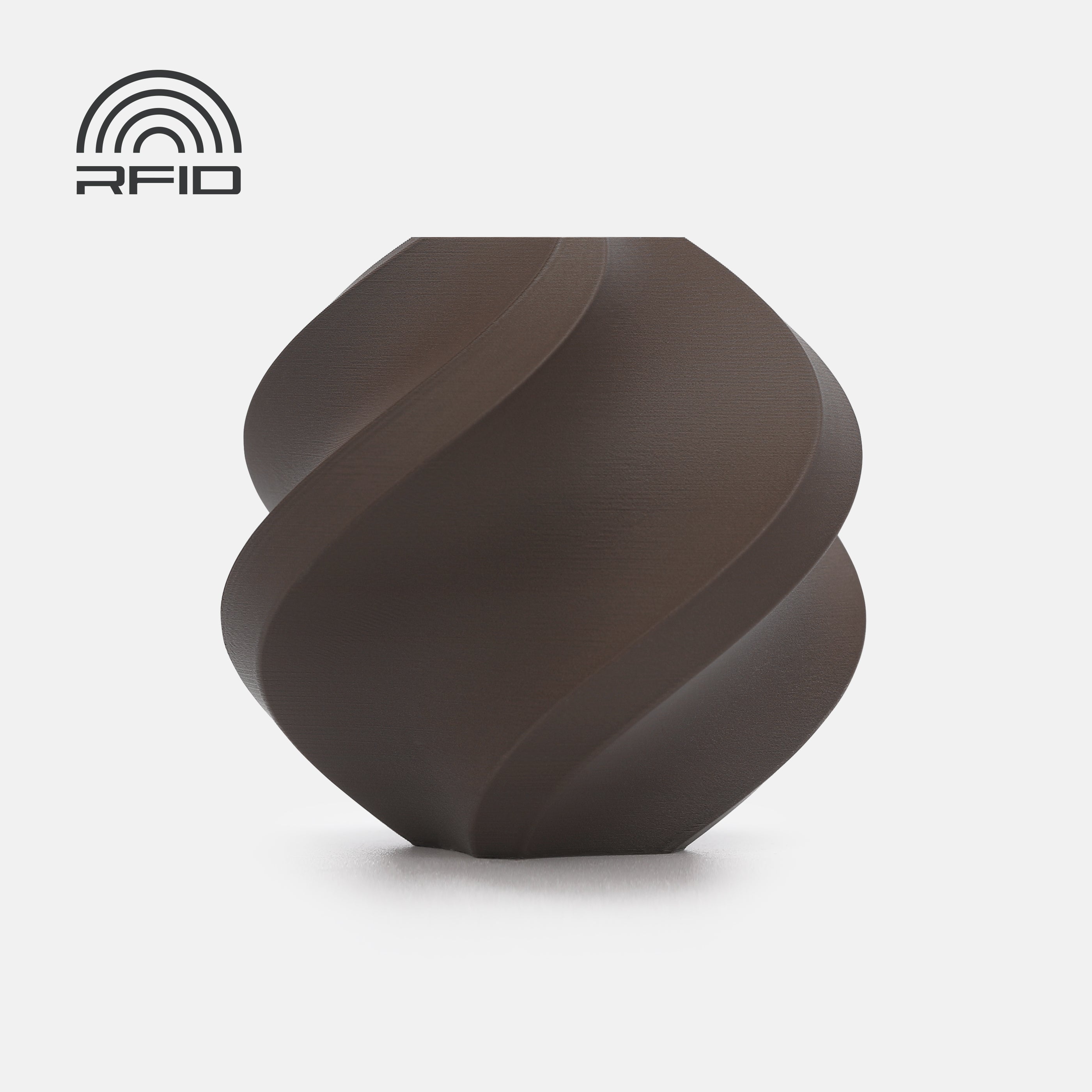 PLA Matte - Dark Chocolate - 1Kg - Refill - Bambu Lab