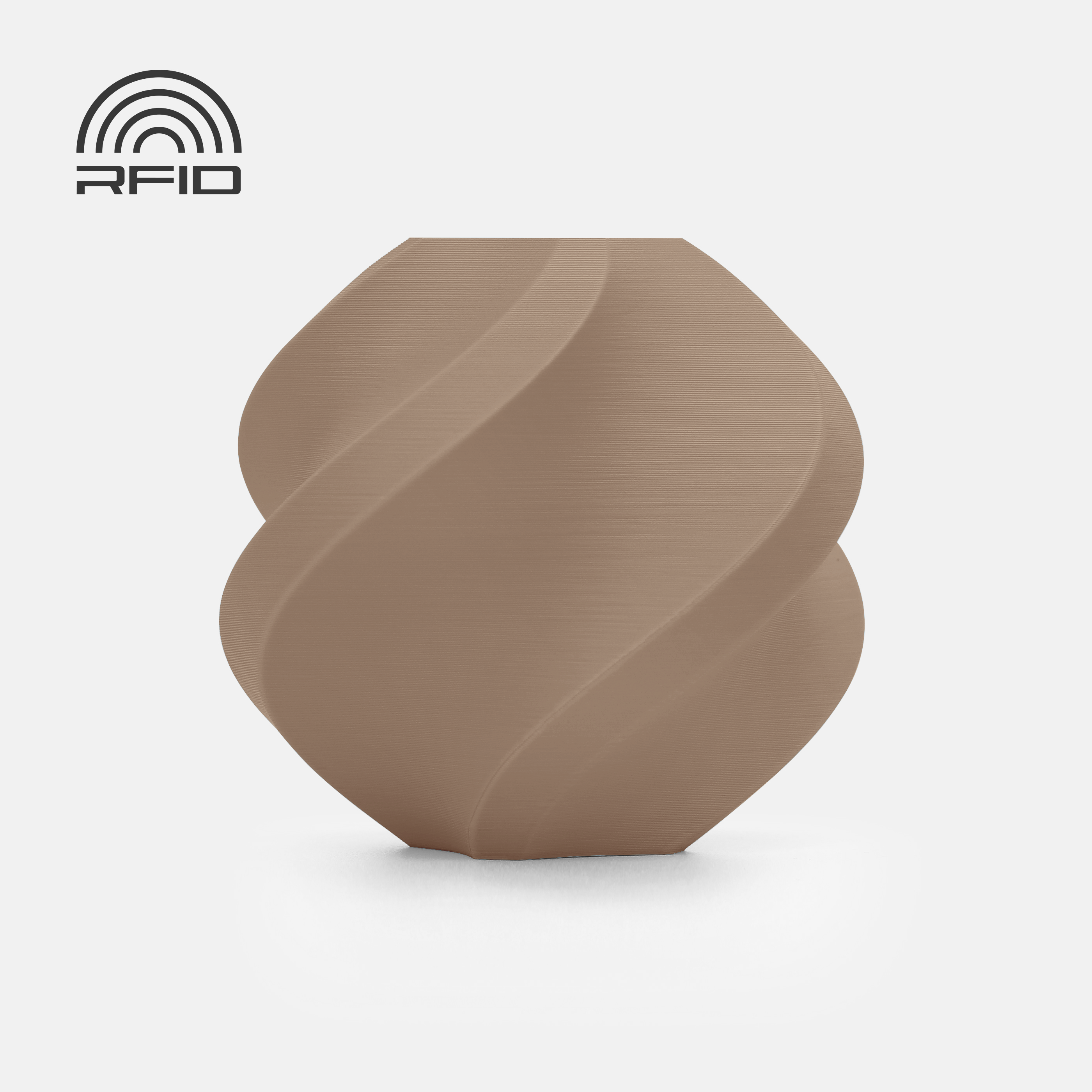 PLA Matte - Latte Brown - 1Kg - Bobina - Bambu Lab