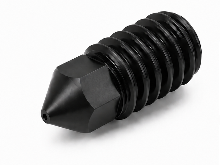 Nozzle Hardened Steel Compatível com Bambu Lab P1P / P1S / X1 / X1C