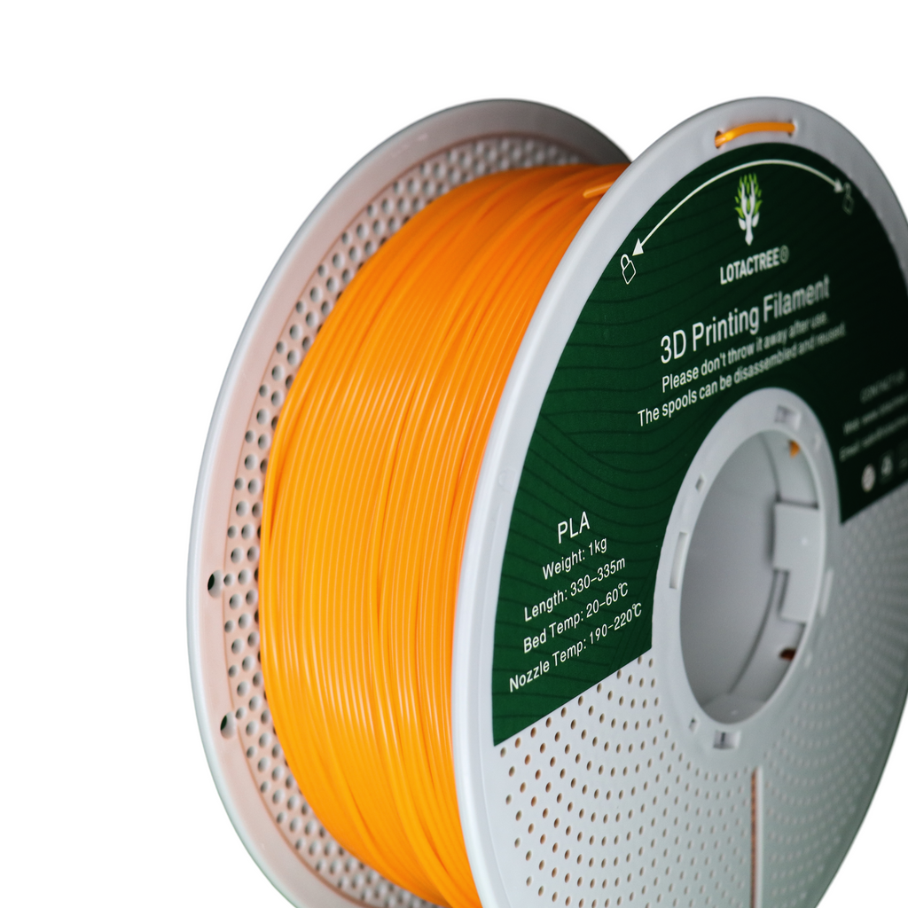 PLA - Orange - 1Kg - Bobina - Lotactree