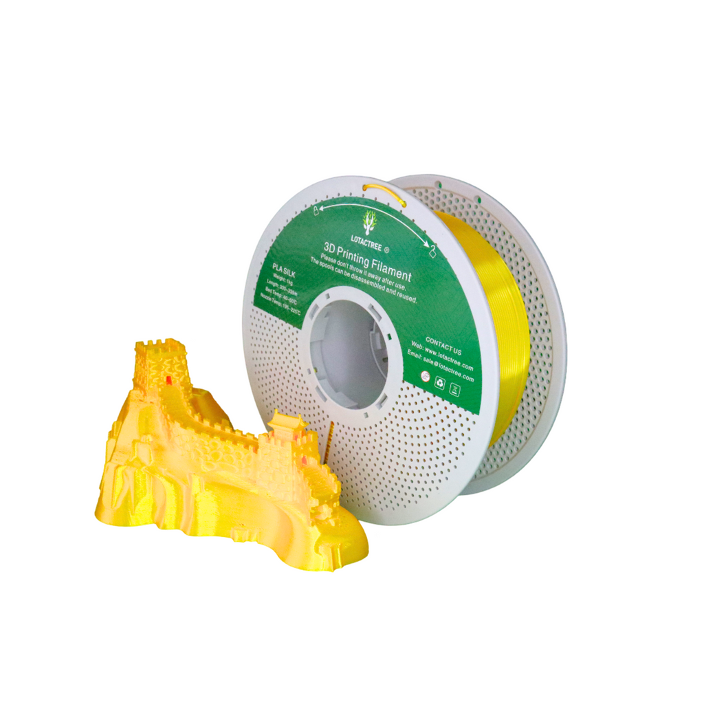 PLA Silk - Gold - 1Kg - Bobina - Lotactree