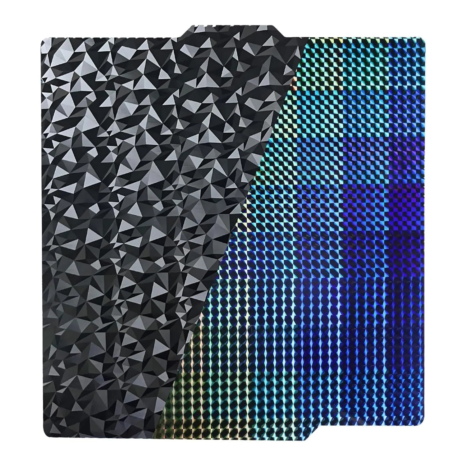Placa Holográfica Phantom + Diamond PEO 257×257 mm – Bambu Lab X1 / P1 / P2 / X2 / A1