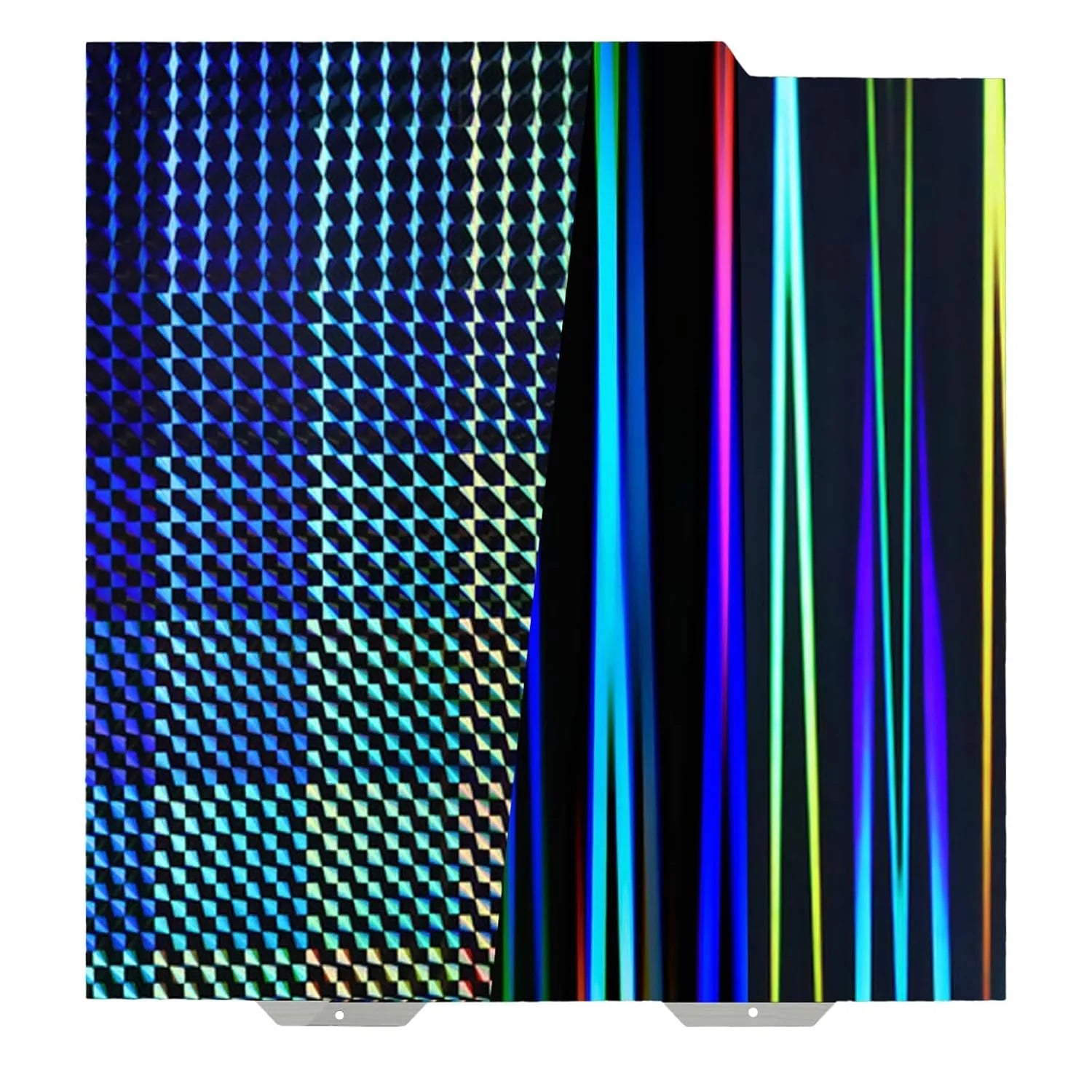 Placa Holográfica Rainbow Streak + Phantom 184×184 mm – Bambu Lab A1 Mini