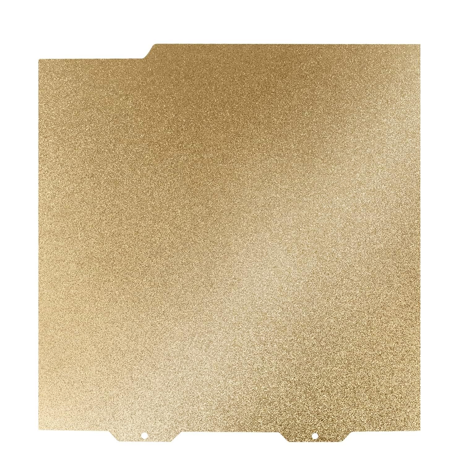 Placa PEI Texturizado Dourado 184×184 mm – Bambu Lab A1 Mini