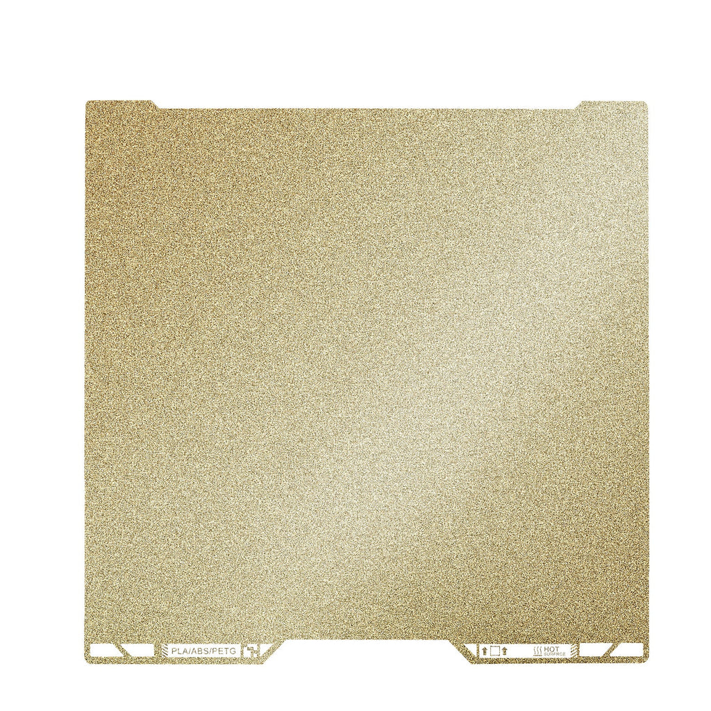 Placa PEI Texturizado Dourado 355×347 mm – Bambu Lab H2D / H2S