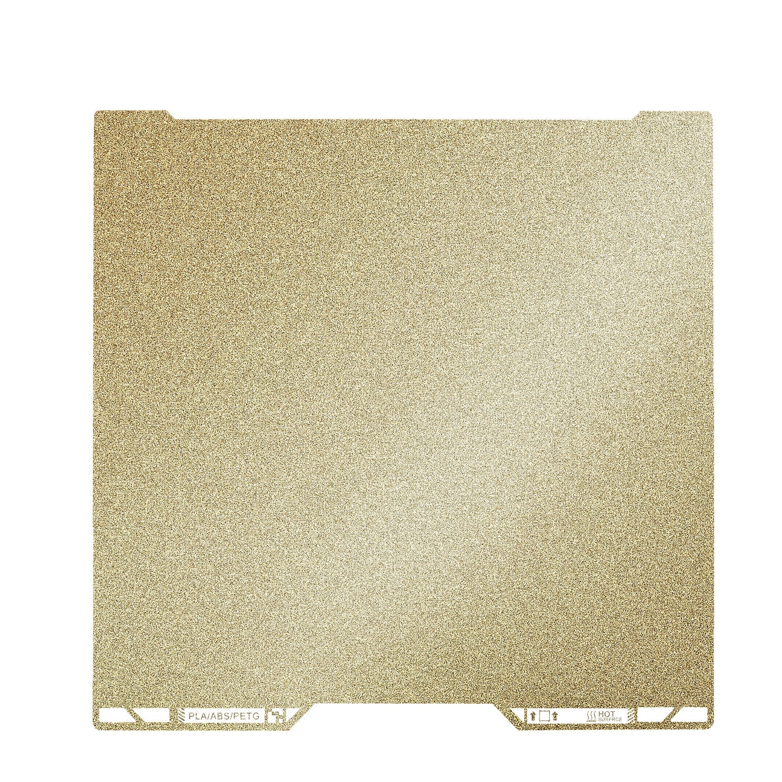 Placa PEI Texturizado Dourado 355×347 mm – Bambu Lab H2D / H2S