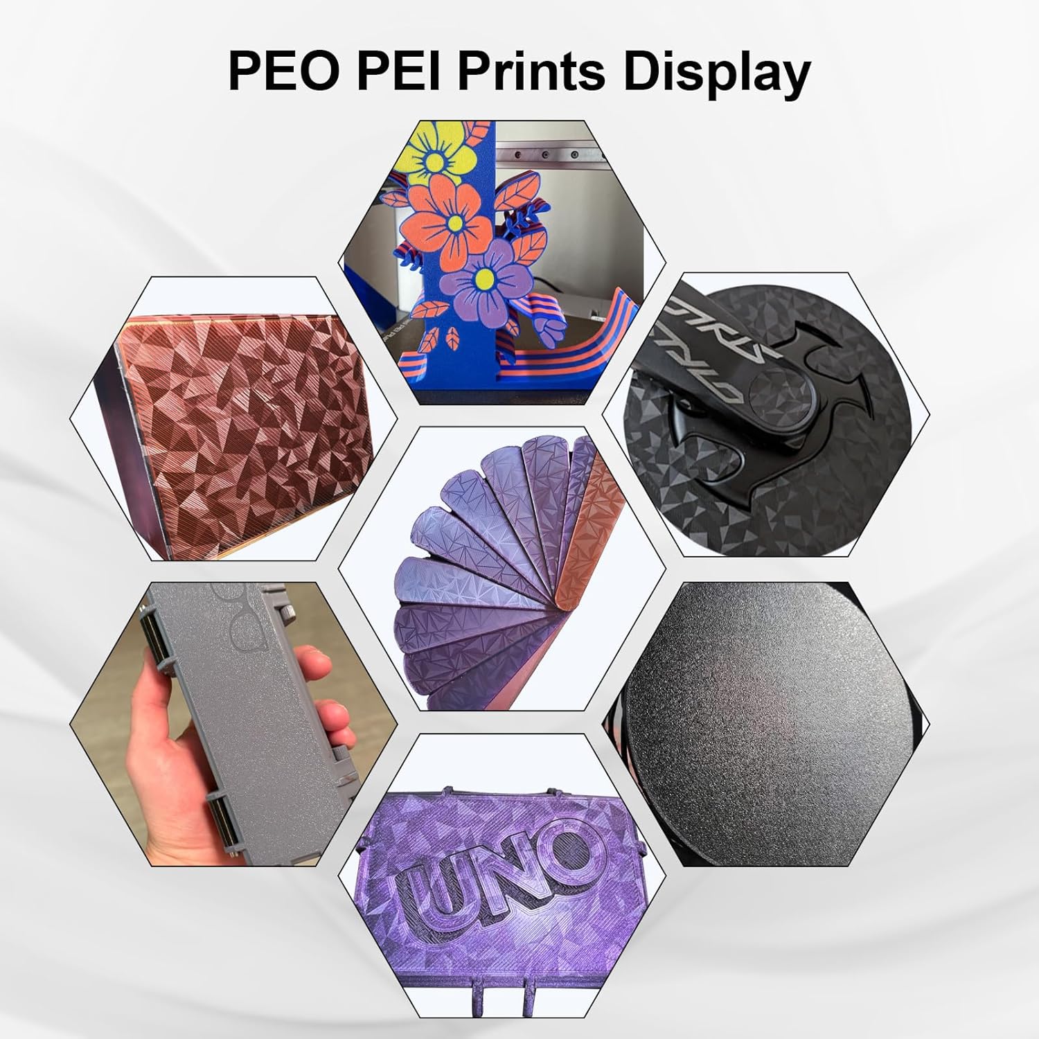 Placa PEO Diamond + PEI Texturizado 257×257 mm – Bambu Lab X1 / P1 / P2 / X2 / A1