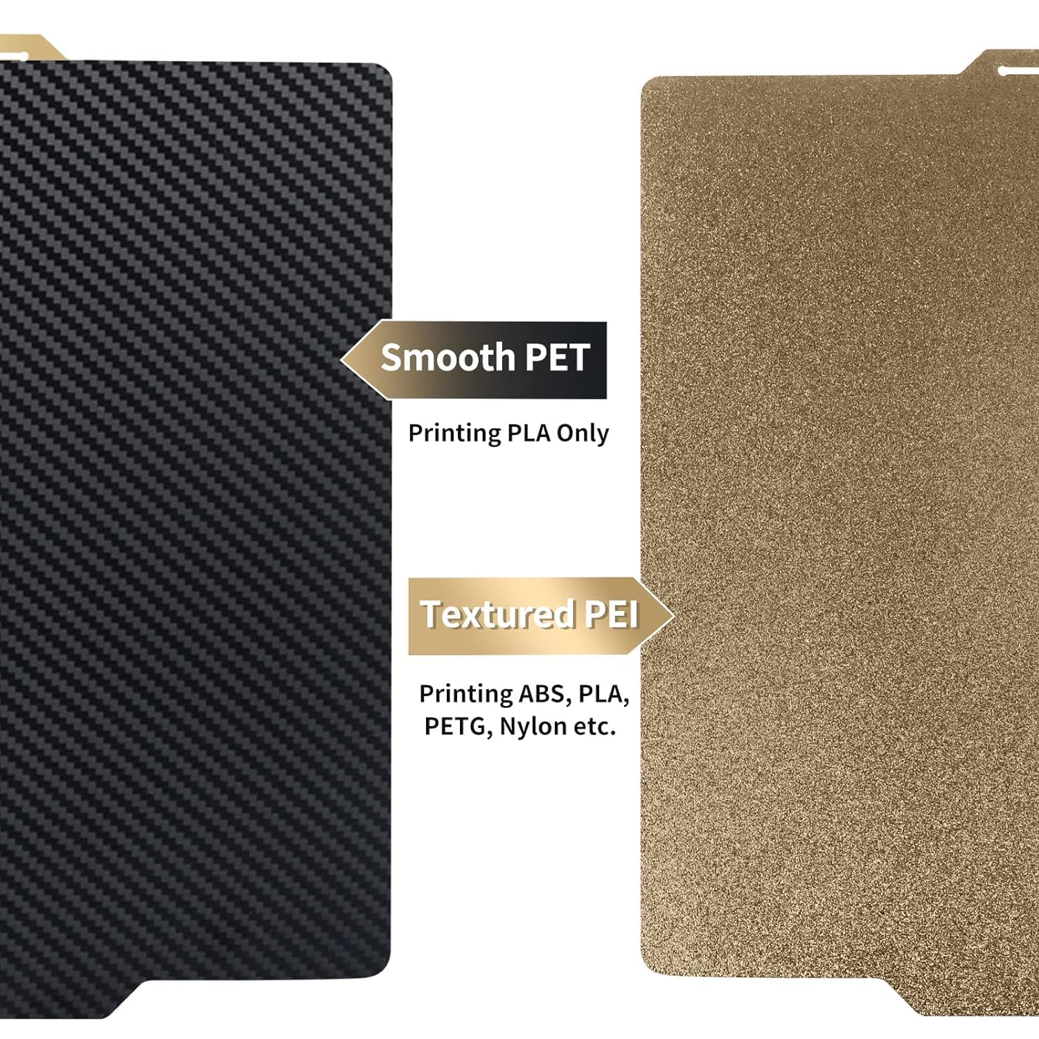 Placa PET Carbon Fiber + PEI Texturizado 257×257 mm – Bambu Lab X1 / P1 / P2 / X2 / A1