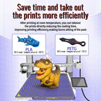 Cold Plate Texturizada Purple 257×257 mm – Bambu Lab X1 / P1 / P2 / X2 / A1